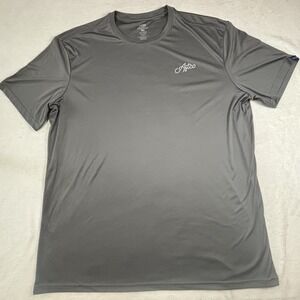 Aftco Men's Fishing Gray Shirt Size XXL Short Sleeve Fish Any Water
